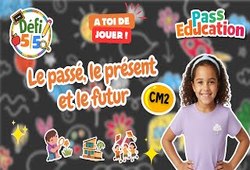 Leçon, exercice et évaluation :<br/> Le passé, le présent et le futur - Exercices en vidéo - Défi 5/5 : 7ème Harmos