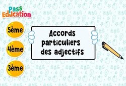 Accords particuliers des adjectifs - Vidéo : 9eme, 10ème, 11ème Harmos