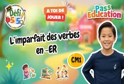 L'imparfait des verbes en - ER - Exercices en vidéo - Défi 5/5 : 6ème Harmos