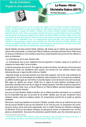 La Passe - Miroir (Christelle Dabos) 2017 - Littérature : 11ème Harmos - PDF à imprimer
