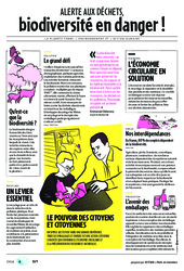 Cours et exercice : Alerte aux déchets, biodiversité en danger&nbsp;!    - Citeo : 9eme, 10ème, 11ème Harmos - PDF gratuit à imprimer