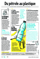Cours et exercice : Du pétrole au plastique    - Citeo : 9eme, 10ème, 11ème Harmos - PDF gratuit à imprimer