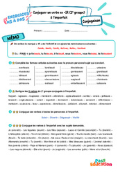 Conjuguer un verbe en - IR (2e groupe) à l’imparfait - Exercices Pas à Pas : 5ème Harmos - PDF à imprimer