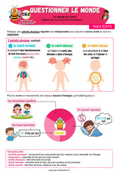 Hygiène de vie et sécurité domestique - Cours, Leçon - Apis & ses amis : 5ème Harmos - PDF à imprimer