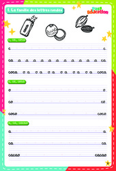 Fichier d’écriture cursive - Découvrir l'écriture : 2ème Harmos, 3eme Harmos - PDF à imprimer
