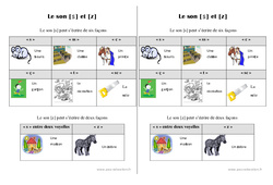 son [s] et [z] - Cours, Leçon : 4ème Harmos - PDF gratuit à imprimer