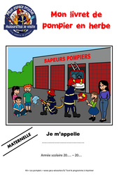 Les pompiers - Kit pédagogique - Mon espace proche : 3eme, 4ème, 5ème Harmos - PDF à imprimer