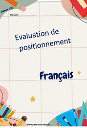 Français - Examen Evaluation diagnostique de début d'année : 5ème Harmos - Cycle 2 - PDF à imprimer