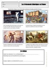 Histoire de france - Exercices - Espace temps : 4ème Harmos - PDF à imprimer