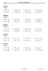 Fractions égales - Exercices corrigés - Mathématiques - Soutien scolaire : 9eme Harmos - PDF à imprimer