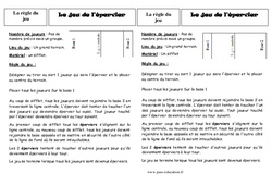 La règle du jeu - Lecture - Textes prescriptifs, fonctionnels : 5ème Harmos - PDF à imprimer