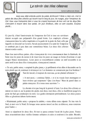 Le miroir des fées célestes - Lecture - Contes du monde : 6ème, 7ème Harmos - PDF à imprimer