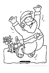 Coloriages de Noël - Arts plastiques - Vie de la classe : 3eme, 4ème Harmos - PDF à imprimer