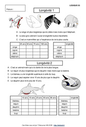 Problèmes de logique - Mathématiques - Exercices et correction : 7ème Harmos - PDF à imprimer