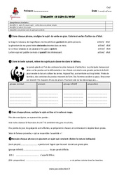 Sujet du verbe - Examen Evaluation - Bilan : 7ème Harmos - PDF à imprimer