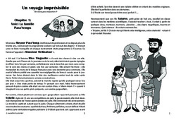 Un voyage imprévisible - Lecture 1 - Paléolithique - Famille Pass'Temps : 5ème, 6ème, 7ème Harmos - PDF à imprimer