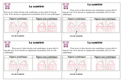 Symétrie - Cours, Leçon : 4ème Harmos - PDF gratuit à imprimer