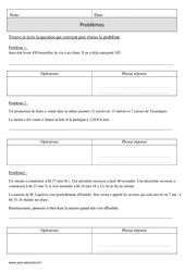 Trouver  la question - Problèmes - Exercices - Mathématiques : 6ème Harmos - PDF à imprimer