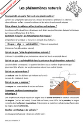 Comment expliquer les phénomènes naturels ? : 8ème Harmos - PDF à imprimer