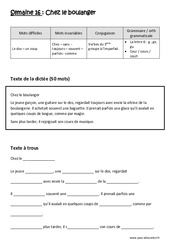 Verbes du  groupe à l’imparfait - La lettre G - Fiches g, ge, gu - Cour / cours / court - Dictée préparée - A trous : 5ème Harmos - PDF à imprimer