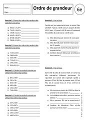 Exercice Ordre de Grandeur - Multiplication - Exercices corrigés : 8ème Harmos - PDF à imprimer