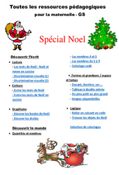 Noël - Dossier : 2ème Harmos - PDF à imprimer