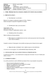 Comprendre un texte en se servant du signe de ponctuation - Examen Evaluation diagnostique : 7ème Harmos - PDF à imprimer