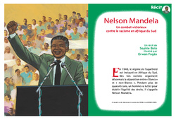 Nelson Mandela - Madiba - Afrique du Sud - Lecture - Récit : 5ème, 6ème, 7ème Harmos - PDF à imprimer