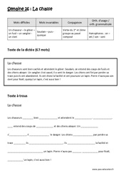 Verbe du 1er ème groupe au passé composé - Homophones - Fiches on - ont / son - sont - Dictée préparée - A trous : 6ème Harmos - PDF à imprimer