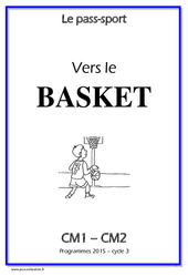 Basket - Cycle complet EPS : 6ème, 7ème Harmos - PDF à imprimer