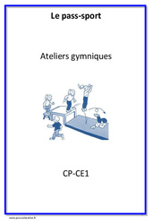 Ateliers gymniques - Cycle complet EPS : 3eme, 4ème Harmos - PDF à imprimer