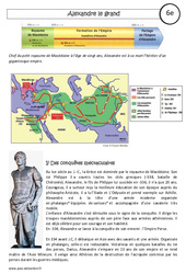 Alexandre le grand - Cours - Civilisation grecque : 8ème Harmos - PDF à imprimer