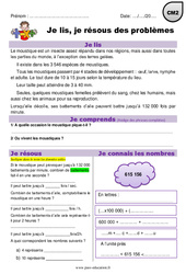 Multiplication, division et temps - Problèmes mathématiques en autonomie : 7ème Harmos - PDF à imprimer