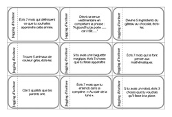 Jogging d'écriture - Billets rituels : 5ème Harmos - PDF à imprimer