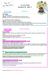 IEF Instruction En Famille, École à la maison pour la Semaine 16 - école à la maison IEF - Fiches  : 3eme Harmos